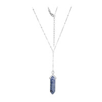 Sodalite Silver Necklace