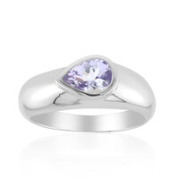 Lilac Tanzanite Silver Ring (Pallanova)