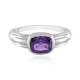 Siberian Amethyst Silver Ring