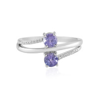 Tanzanite Silver Ring