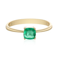 9K Russian Emerald Gold Ring (Adela Gold)