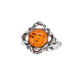 Baltic Amber Silver Ring (dagen)