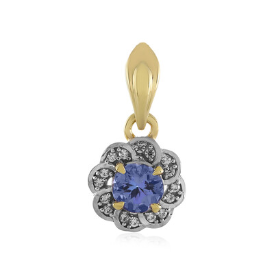 9K Tanzanite Gold Pendant (Adela Gold)