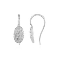 Zircon Silver Earrings