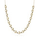 9K I2 Champagne Diamond Gold Necklace (Ornaments by de Melo)