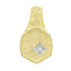 I1 (G) Diamond Silver Pendant