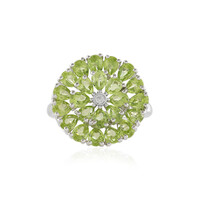 Peridot Silver Ring