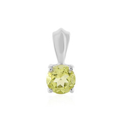 Ouro Verde Quartz Silver Pendant