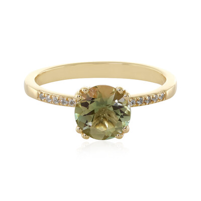 9K Oregon Sunstone Gold Ring