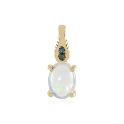 Welo Opal Silver Pendant