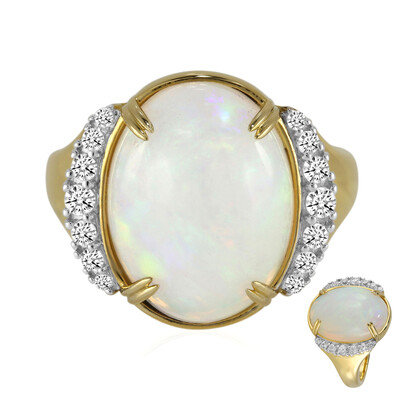 9K Welo Opal Gold Ring (Adela Gold)