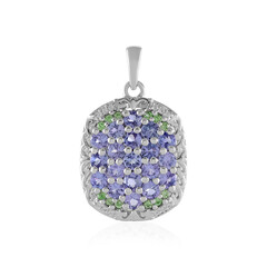 Tanzanite Silver Pendant