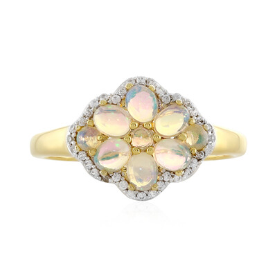 Welo Opal Silver Ring