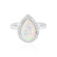 Welo Opal Silver Ring