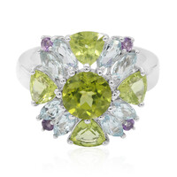 Peridot Silver Ring