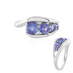 Tanzanite Silver Ring