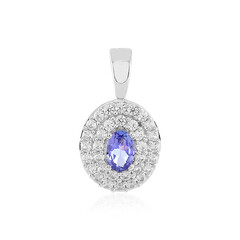 Tanzanite Silver Pendant