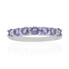 Tanzanite Silver Ring