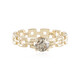 9K I2 Brown Diamond Gold Ring