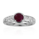 Kenyan Ruby Silver Ring