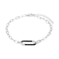 Zircon Silver Bracelet