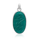 Amazonite Silver Pendant