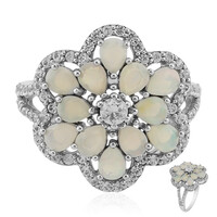 Welo Opal Silver Ring