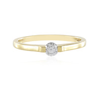 9K IF (G) Diamond Gold Ring (de Melo)