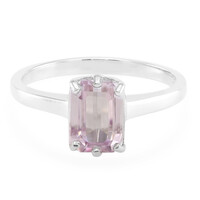 Kunzite Silver Ring