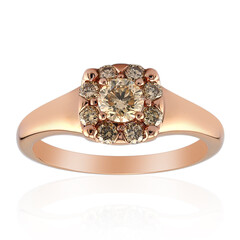 14K VS1 Argyle Rose De France Diamond Gold Ring