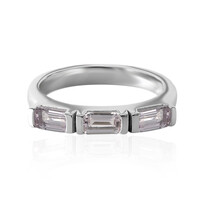 Ouro Preto Pink Topaz Silver Ring