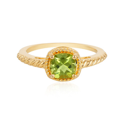 Peridot Silver Ring