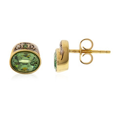 9K Demantoid Gold Earrings (CUSTODANA)