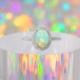 Welo Opal Silver Ring