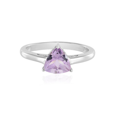 Rose de France Amethyst Silver Ring