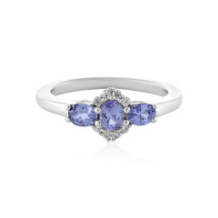 Tanzanite Silver Ring