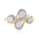 Welo Opal Silver Ring