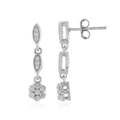 Zircon Silver Earrings