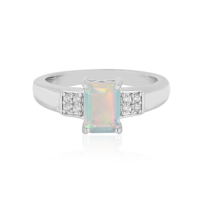 Welo Opal Silver Ring