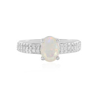 Welo Opal Silver Ring