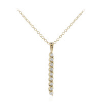 I3 (I) Diamond Silver Necklace