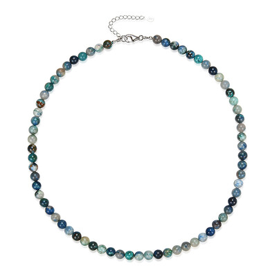 Shattuckite Silver Necklace