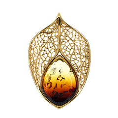 Baltic Amber Silver Pendant