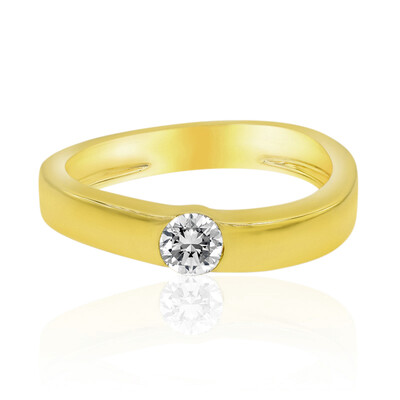 14K SI1 (G) Diamond Gold Ring (Annette)