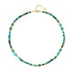 Turquoise Silver Necklace (Riya)