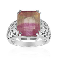 Bi Colour Fluorite Silver Ring (Pallanova)