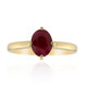 9K Burmese Ruby Gold Ring