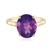 Moroccan Amethyst Silver Ring