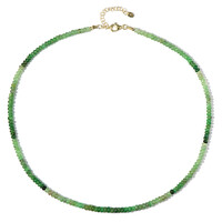 Tanzanian Tsavorite Silver Necklace