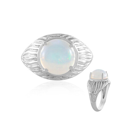 Welo Opal Silver Ring